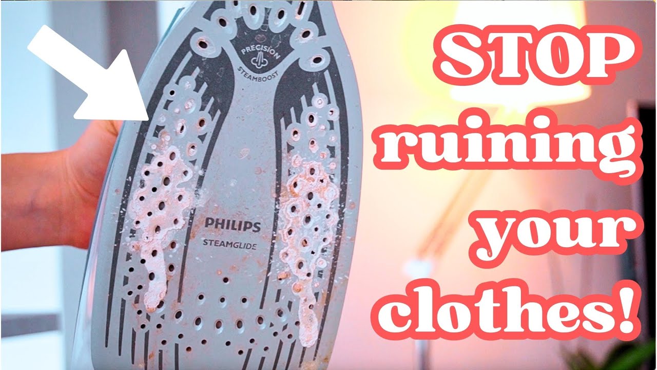 How To Clean A Dirty Iron (Get It Sparkling Again!) - Expert Home Tips