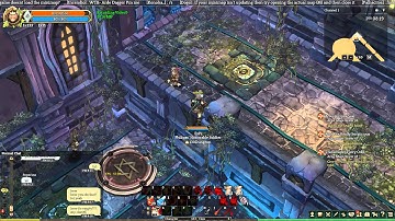 Tree of savior [Residence of the Fallen Legwyn Family] Up on the Wall.