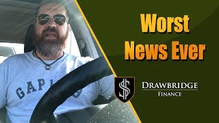 Worst News Ever - Option Assignment - How I manage a Short Put when the price of the stock falls