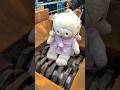 Shredder vs Teddy Bear 🐻 #shredding #epicmachines #shredded #papershredder