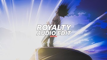 Royalty (tiktok version/slowed)- Egzod & Maestro Chives Ft. Neoni  [ edit audio ]