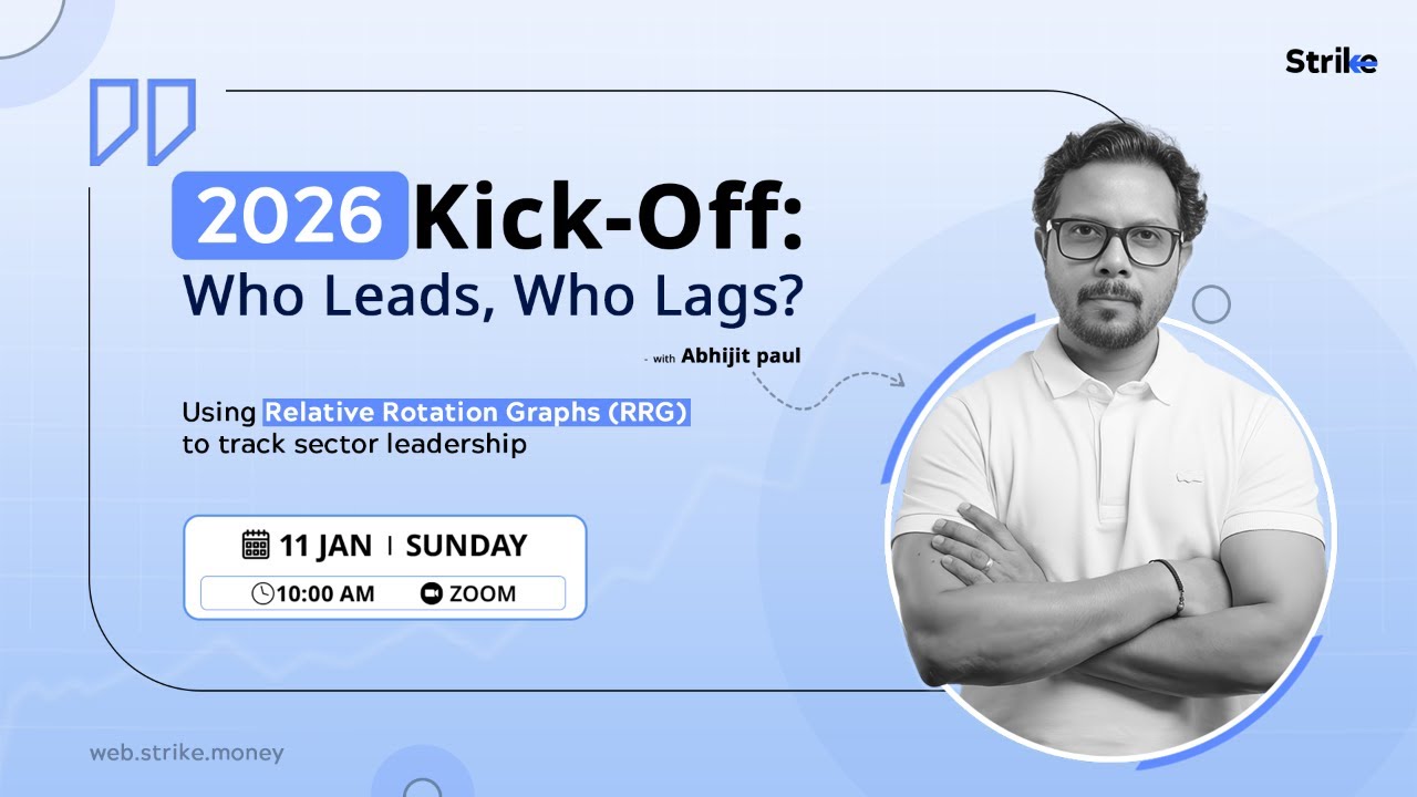 Sector Rotation for 2026: Who Leads, Who Lags? | RRG Analysis of Indian Markets