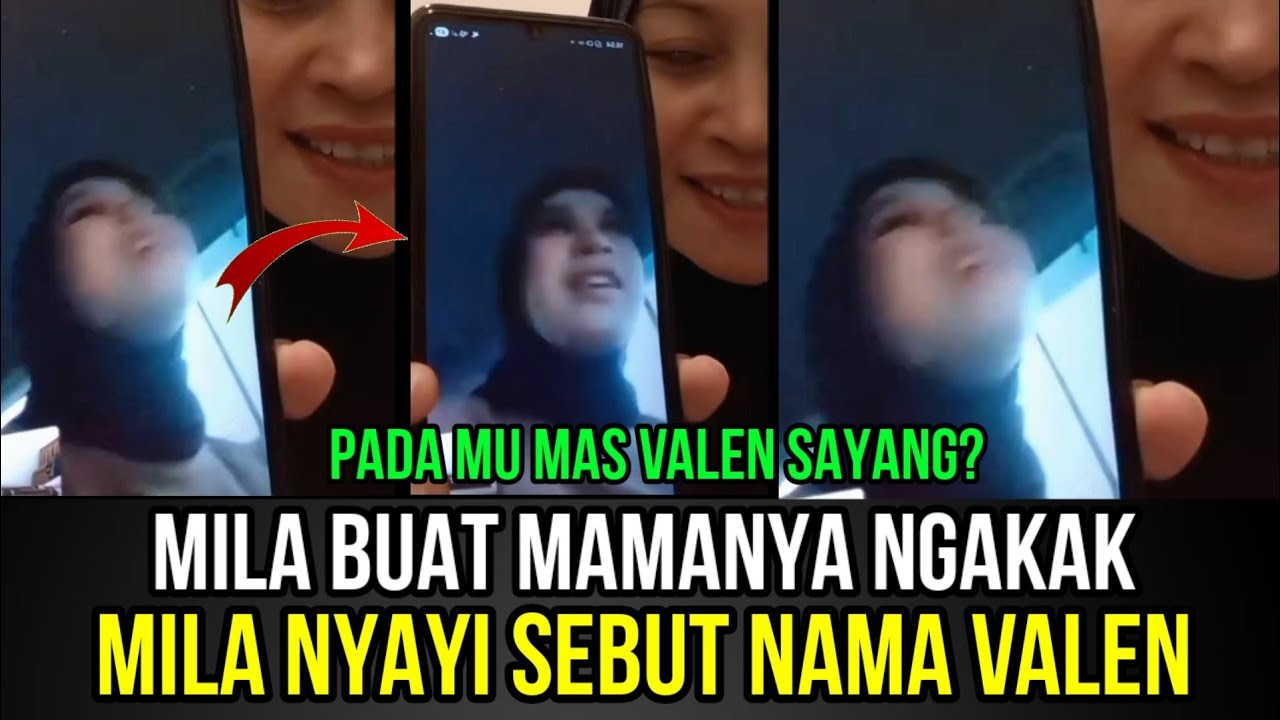 AUTO BAPER! Mila Buat Mamanya Ngakak, Mila Nyanyi Sebut Nama Valen!