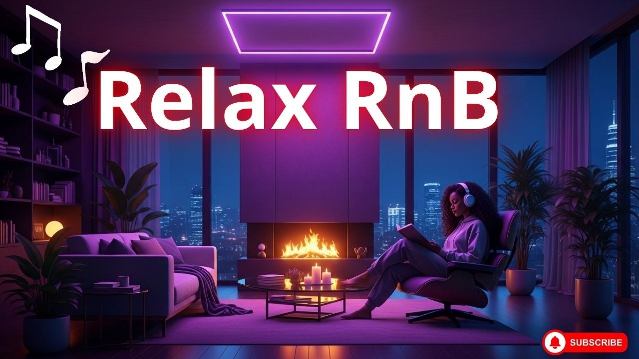 🌹 R&B Relax Chill Cozy night music, slow tempo coffee beforebed ballad sleep🕯️