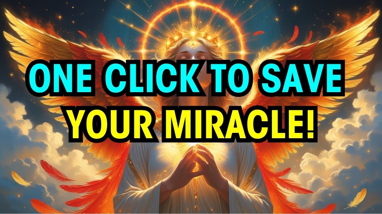 Chosen One, God Says: Click Into Your Miracle Now