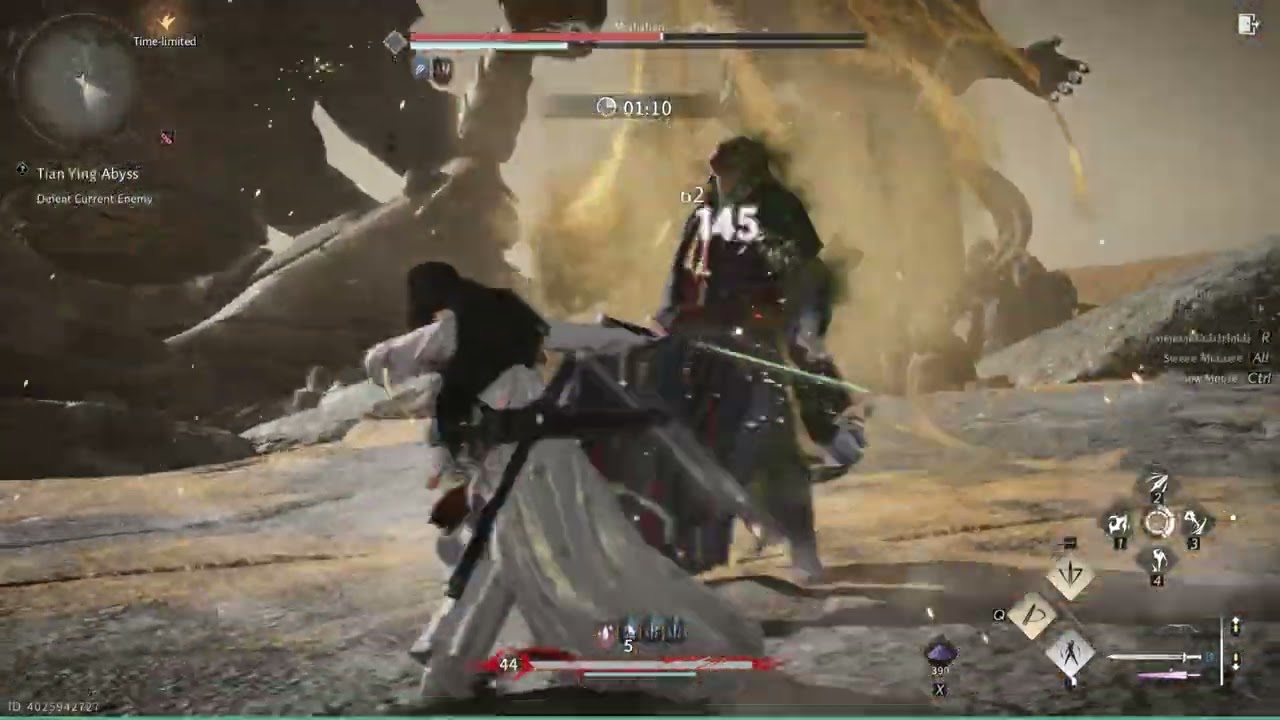 Where Winds Meet - Tian Ying No Hit Abyss Trials (Strategic sword & Vernal Umbrella)