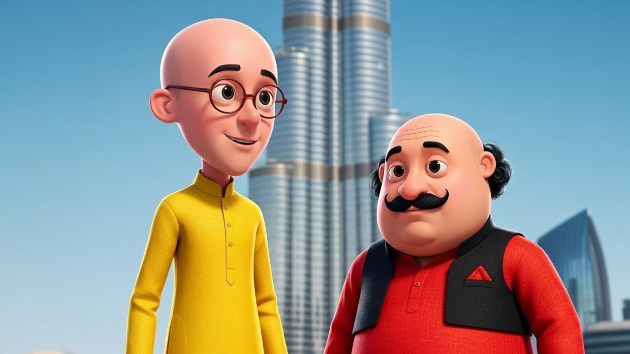 Motu Patlu in Dubai | Official Episode | Kids Cartoons