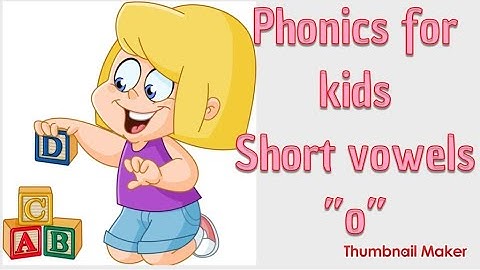 Phonics for kids - Short Vowel Letter o/كورس فونكس وتعليم قراءه كامل