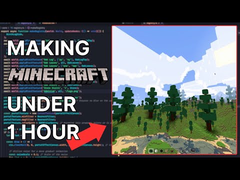 Coding Minecraft In Under 1 HOUR (TypeScript + Rust)