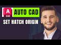 How To Set Hatch Origin In AutoCAD – Align Pattern