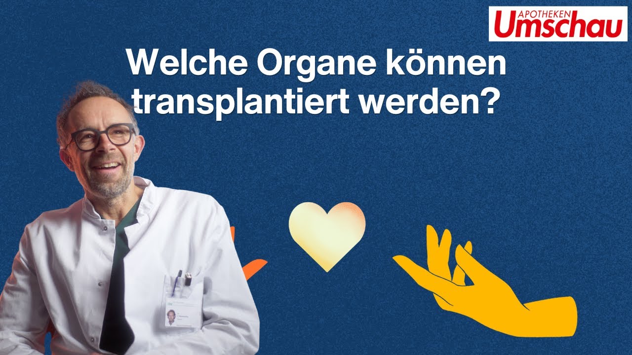 Welche Organe können transplantiert werden? - YouTube