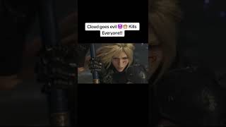 Cloud turns Evil 😈 😕 😢 Kills Everyone! Not even Tifa Can stop him