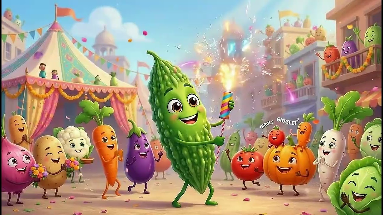 आलू की निकली बारात | Aloo Ki Baraat | Funny Kids Song | kids | Hindi Poem | Hindi Rhymes