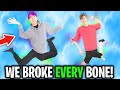 Can We BREAK EVERY BONE IN OUR BODY In This Crazy Roblox Game!? (ROBLOX BROKEN BONES)