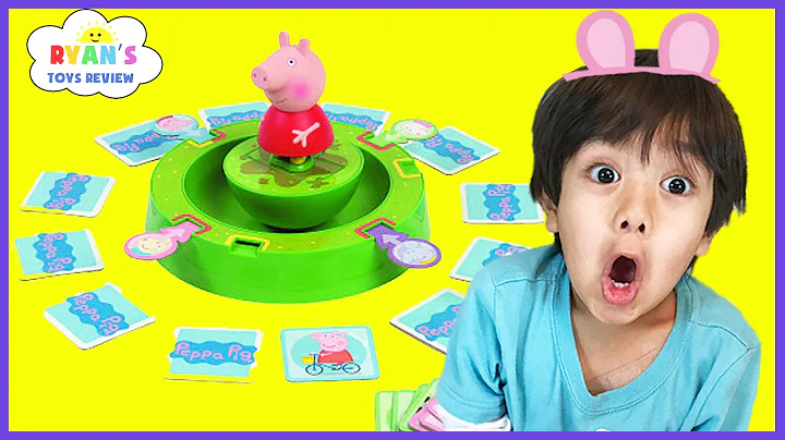 PEPPA PIG TUMBLE & SPIN GAME! Family Fun Game for ...