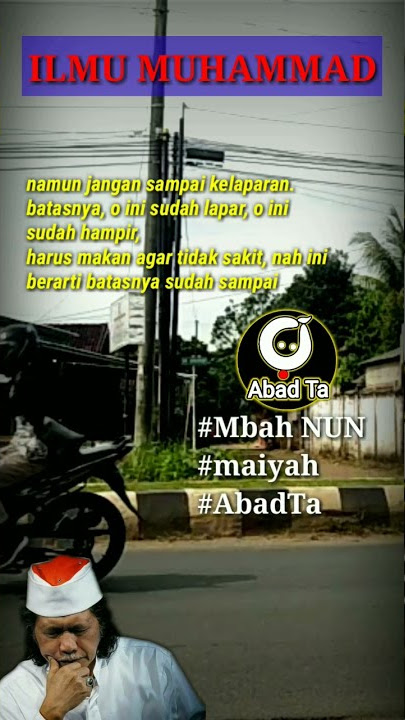 cak nun berani lapar itu baik #shortcaknun #maiyah #mbahmun #AbadTa