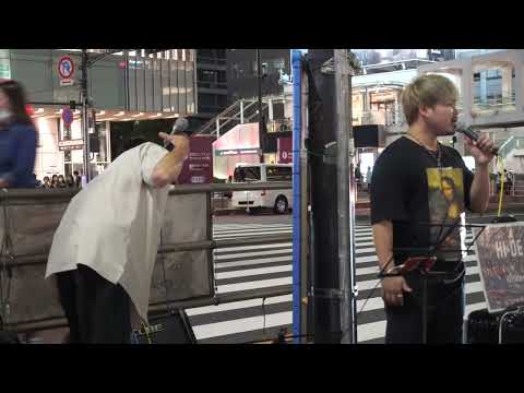 『W/X/Y』Tani Yuuki/cover 角田晃人・藤原秀吉 新宿路上ライブ 2022.9.26