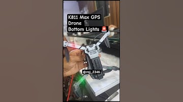 K811 Max GPS Drone 😍 with Bottom lights for night fly #k811max #drone #unboxing #amazon #quadcopter