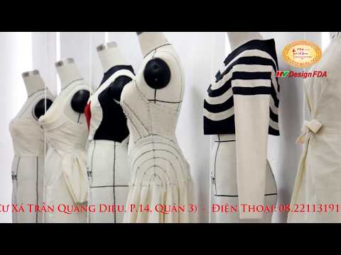 Video Fashion draping - Học Dựng Rập 3D Trên Mannequin