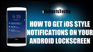 How to get iOS Notifications / iOS Notifications directly on your  Android Lockscreen screenshot 2