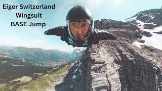 The Eiger Mushroom Wingsuit BASE Jump | Immersive 360 VR