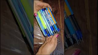 DIY pen holder made with waste pens #DIYPenHolder #CreativeRecycle #EcoFriendlyDIY #OldPensNewLife