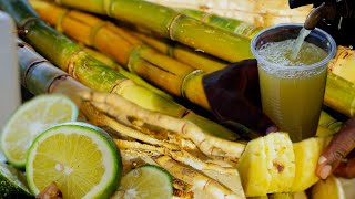 Sugarcane Juice Business In Uganda / Making Sugarcane Juice on Streets of Uganda, Kampala