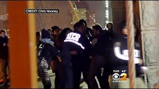 Protest Turns Violent On The Brooklyn Bridge