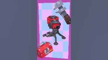 How I make animations using my low-poly models! 😊 #animation #pixelart