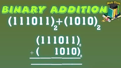 Binary Addition, Binary Addition in Urdu