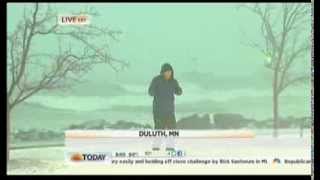 Mike Seidel The Today Show Duluth Blizzard (Roker)  2-29-2012