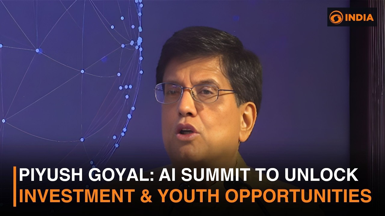 Commerce Minister Piyush Goyal highlights success of AI Summit
