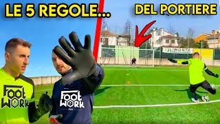 5 REGOLE FONDAMENTALI per diventare PORTIERE | da 0 a 100 !