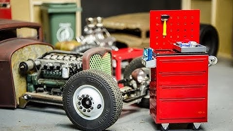 Sweet Aluminum Toolbox for your Scale Garage from Pig Studio, New Product