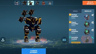 20 kills Ultimate Shocktrain Bulgasari | War Robots Gameplay WR