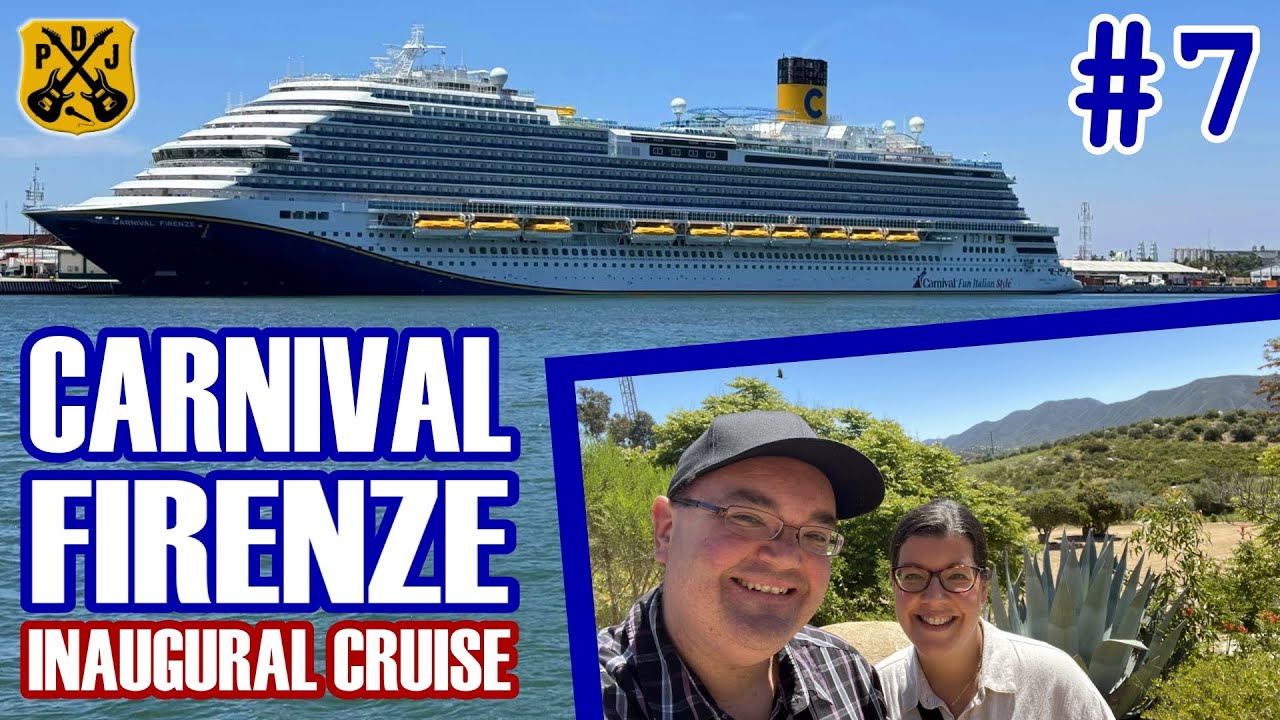 Carnival Firenze Pt.7 - Ensenada, Guadelupe Valley Winery Tour & Lunch, The Wine Route, Debarkation