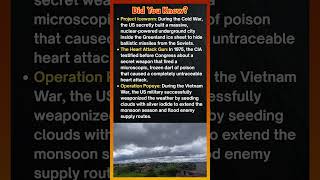 Declassified Secrets That Sound Unreal