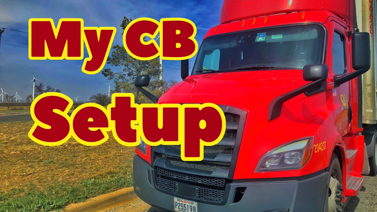 TRUCKING My CB Radio Setup YouTube
