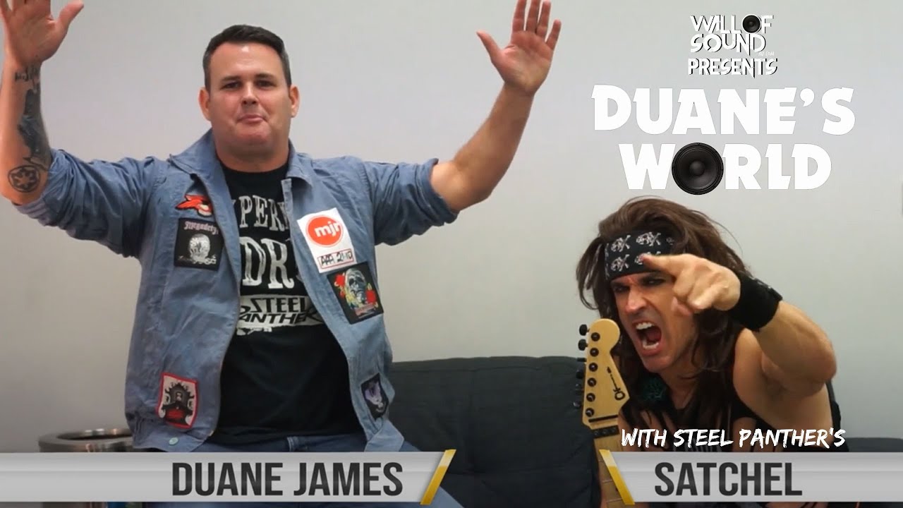 Satchel of Steel Panther - Interview // Wall Of Sound 2022