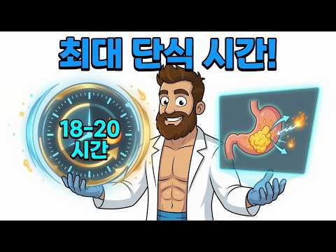 의사도 놀란 결과! 16시간보다 지방이 더 잘 빠지는 단식 시간