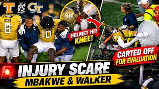 Jaylen Mbakwe & Jordan Walker Injured After Scary Collision vs Tennessee