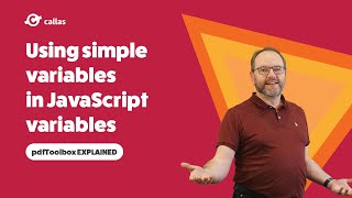 Using simple variables in JavaScript variables