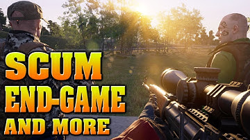 SCUM - END GAME, TRANSLATED INTERVIEW, LORE, GAME MODES, ENEMIES, WHAT IS BCU