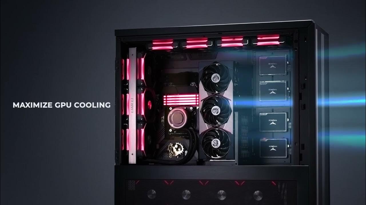 The Lian Li V3000 PLUS case offers three assembly options with space