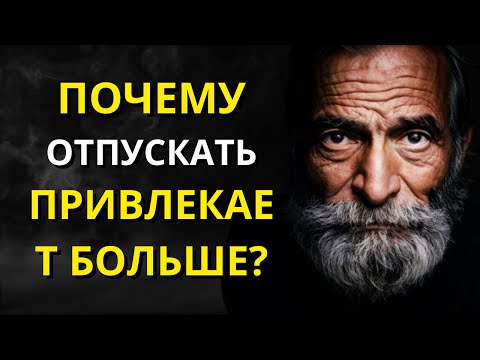 ЕСЛИ ВЫ ДЕЙСТВИТЕЛЬНО ЧЕГО-ТО ХОТИТЕ, ОТПУСТИТЕ ЭТО И ПРИВЛЕЧИТЕ ЭТО | ЗАКОН ПРИТЯЖЕНИЯ — Стоицизм