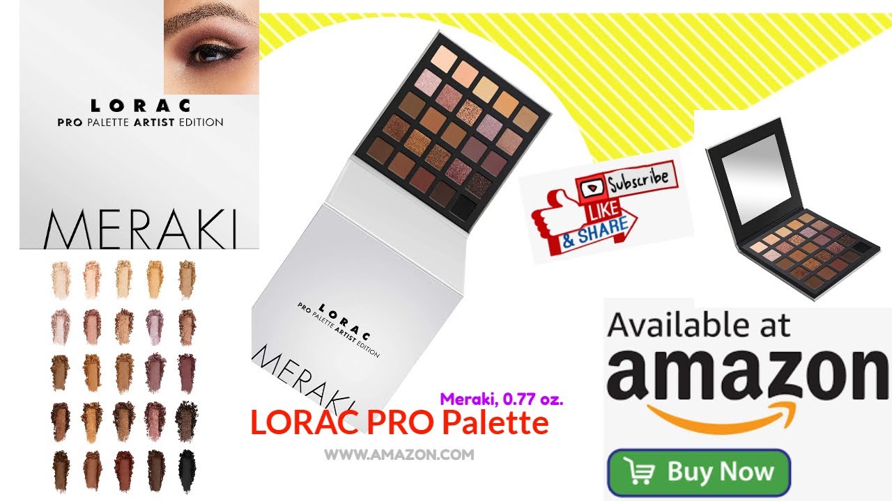 LORAC PRO Palette Artist Edition || LORAC PRO  || Palette Artist