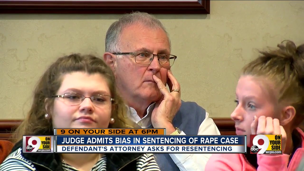 Judge admits bias in sentencing of rape case