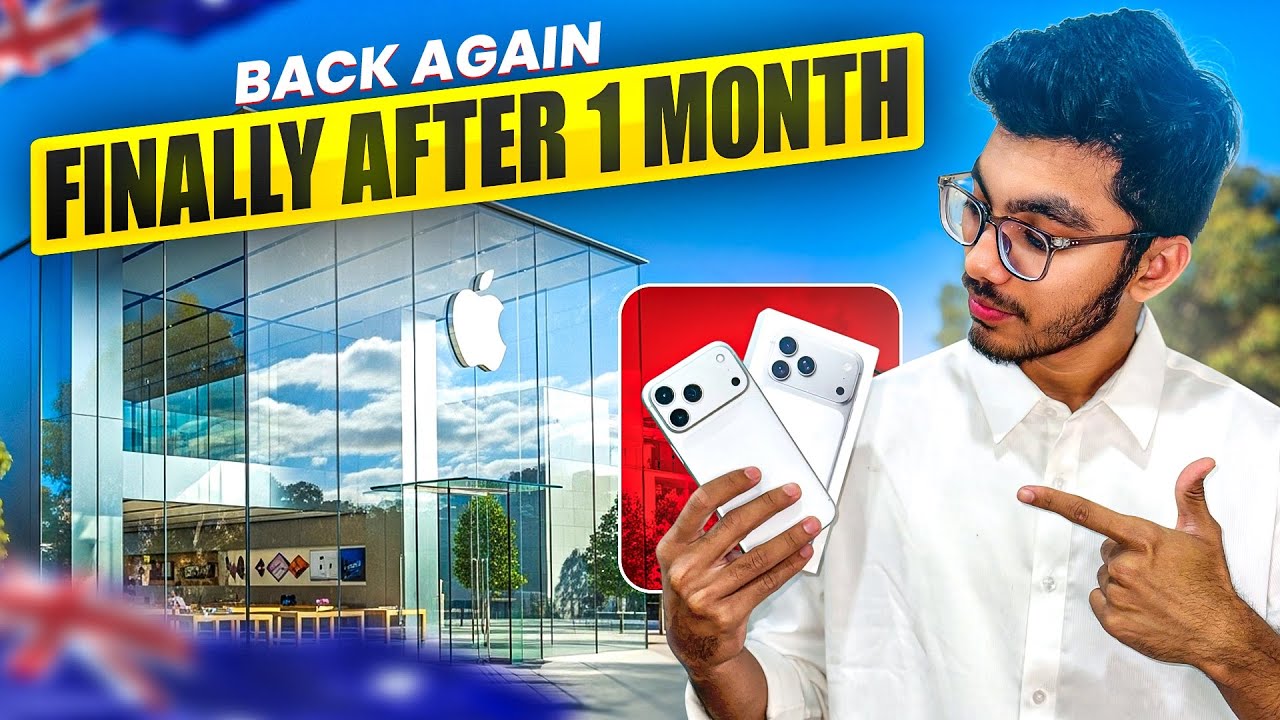 Finally Back Again! | iPhone 17 Pro Max Unboxing | International Student in Australia 🇦🇺 🇧🇩 