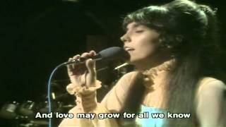 For All We Know - Carpenters (Live with Lyrics) chords