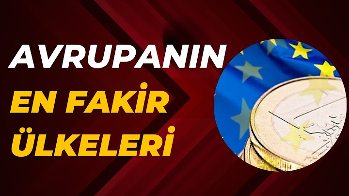 Avrupa'nın En Fakir Ülkeleri//The Poorest Countries In Europe